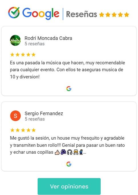 Reseñas Google para House Route Music - Móvil