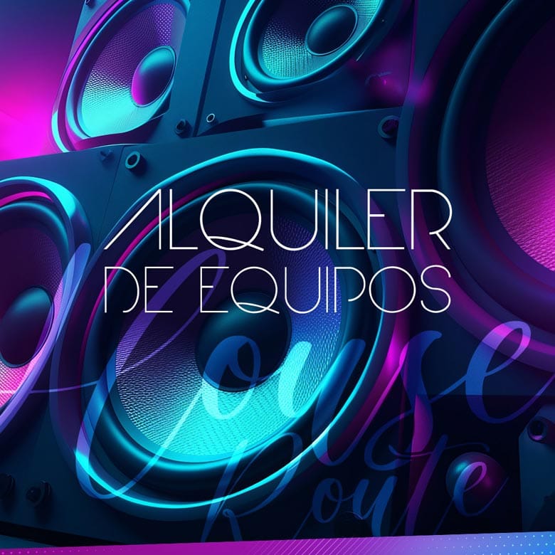 Alquiler de equipos de sonido e iluminación - House Route Music