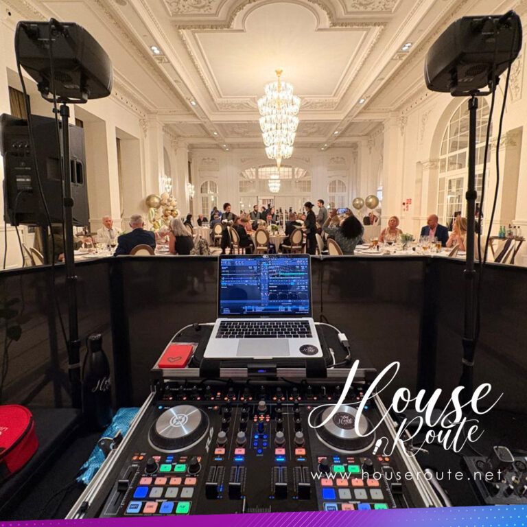Momentos inicio fiesta con música ambiente para la cena de la boda - House Route Music