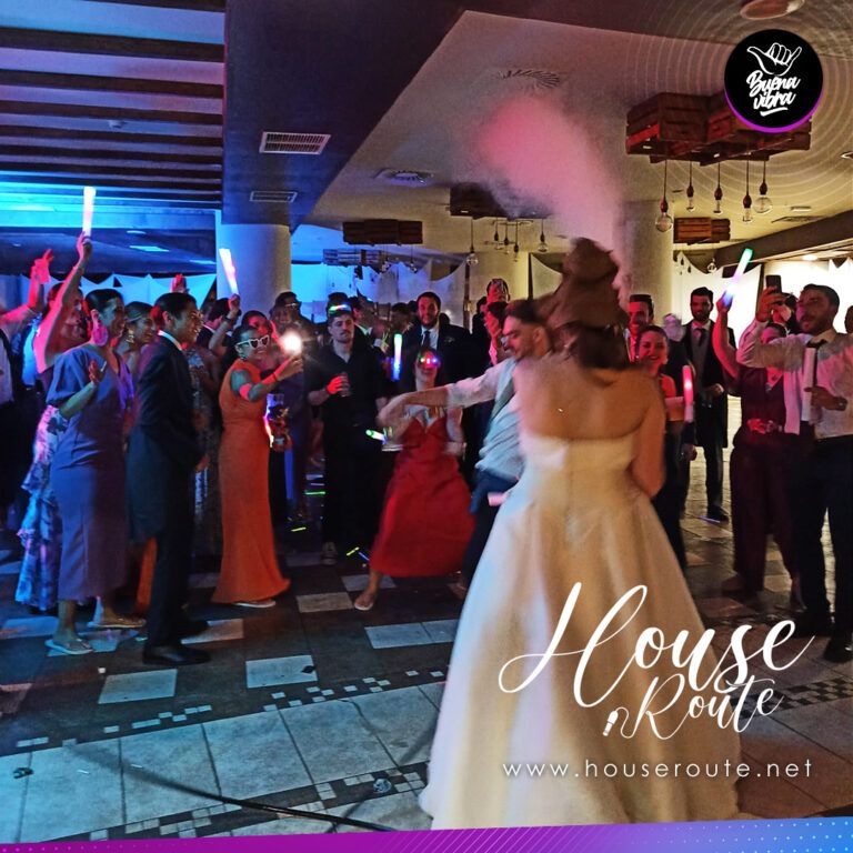 Pistola de CO2 Megatrón para animación de bodas y Fiestas - House Route Music