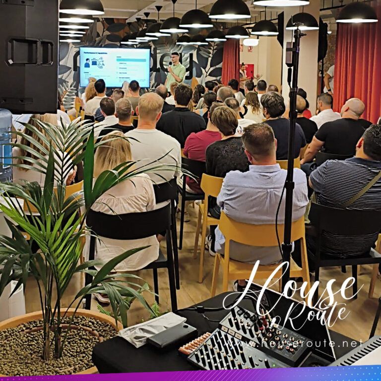 Sonorización conferencia empresa - House Route Music - 2