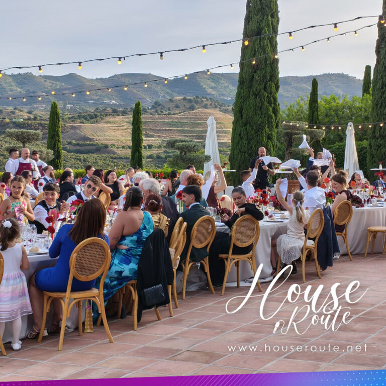 Sonorización para el cóctel y banquete en exteriores - House Route Music