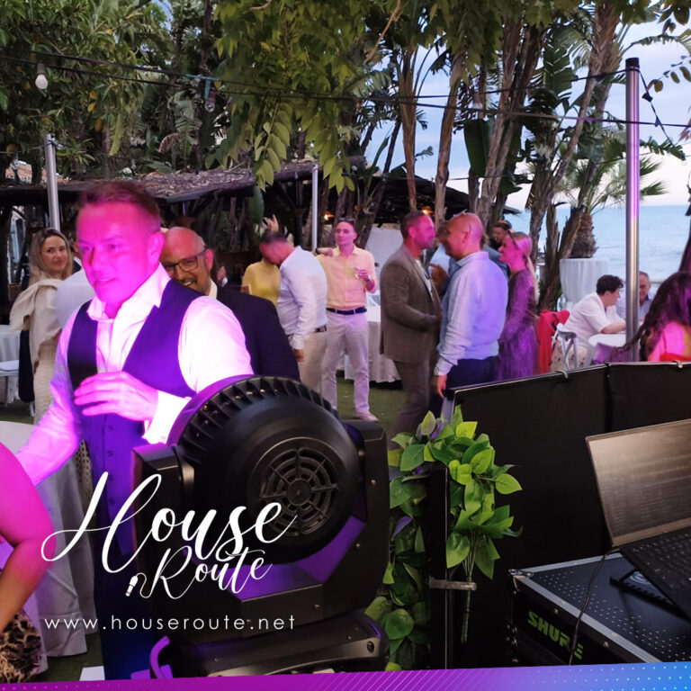 Música con Dj para bodas Costa del Sol (Marbella) - House Route Music