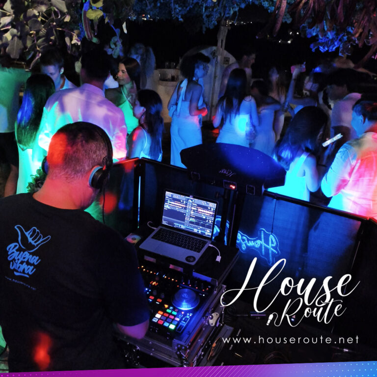 Fiesta en blanco con Dj - House Route Music
