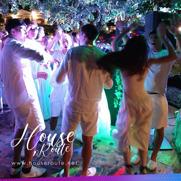 Fiesta en blanco con Dj - House Route Music 3