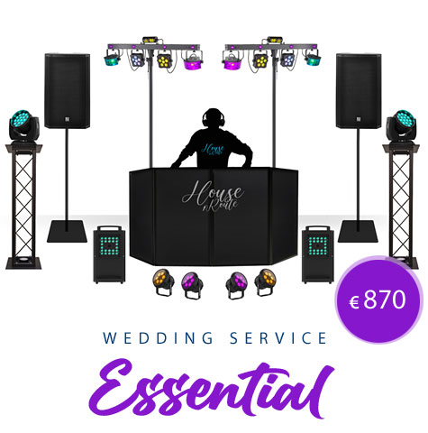 Wedding service ESSENTIAL - House route Music 2