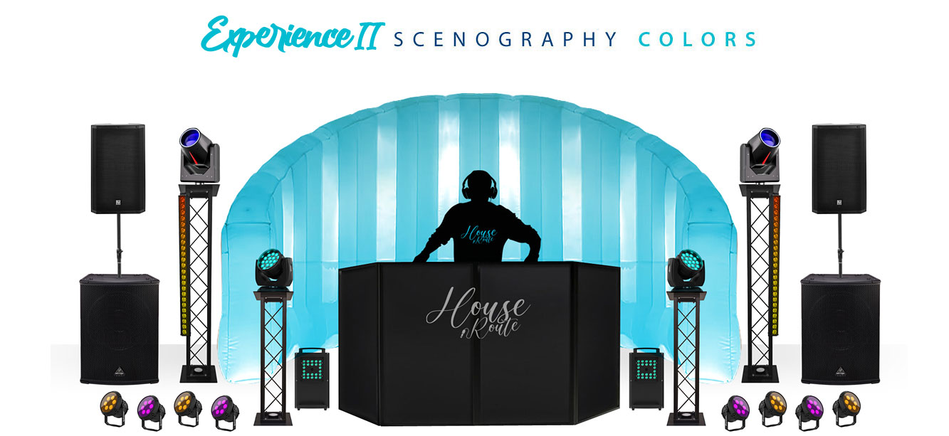 Wedding service EXPERIENCE II Colors - House route Music