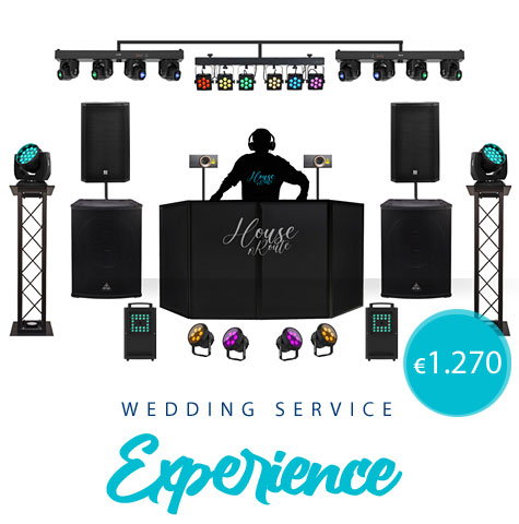 Wedding service EXPERIENCE - House route Music 2
